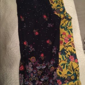 Anthropology pj pants flannel L